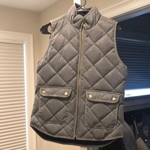 Brand new J. Crew grey vest